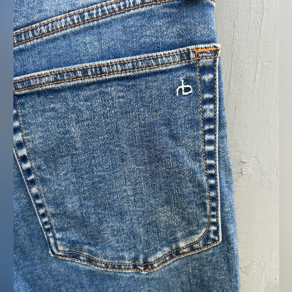 rag & bone Casey high rise ankle flare, size 29