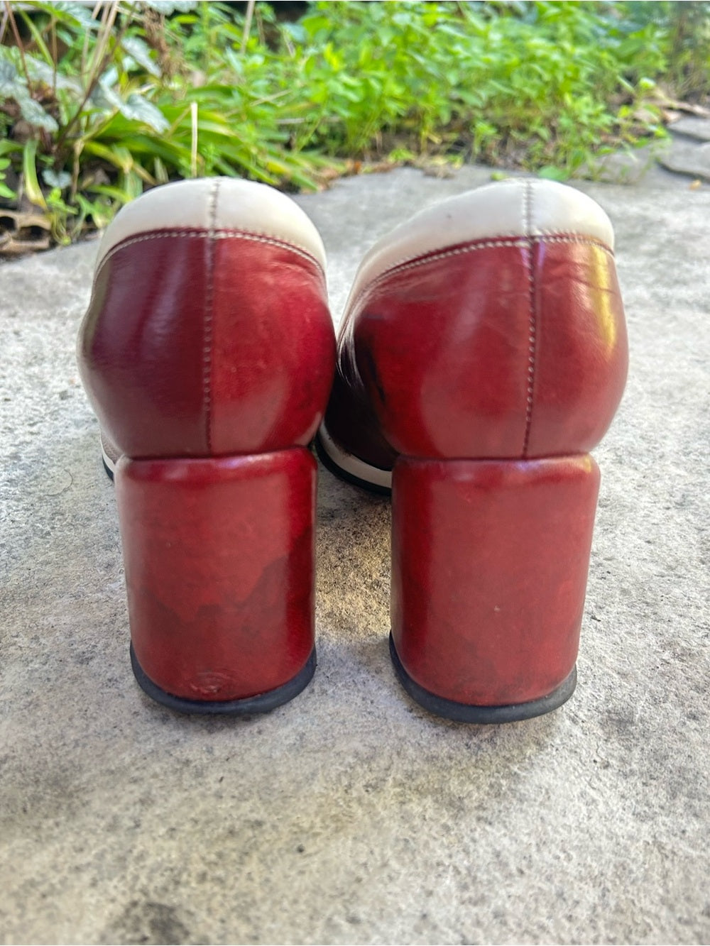 John Fluevog The Pump Peep Toe Ringers, size 7.5