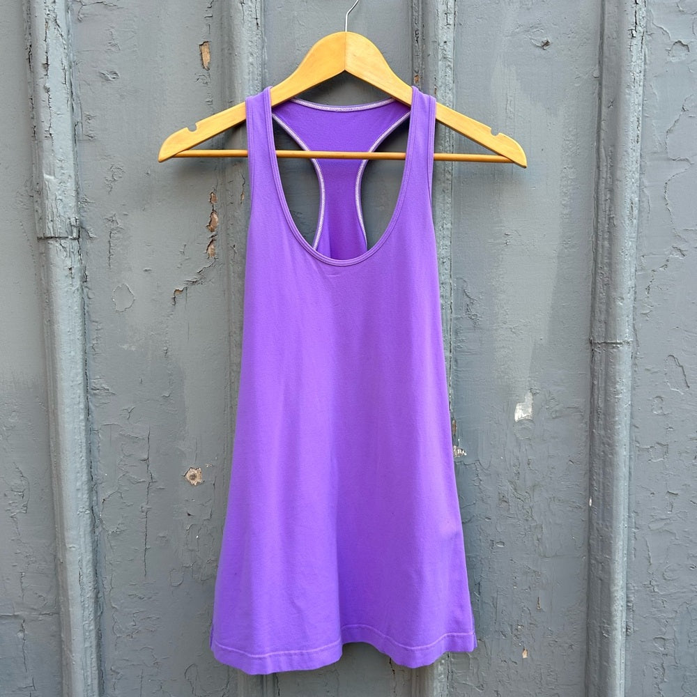 Lululemon Purple Cool Racerback Tank, Size 4