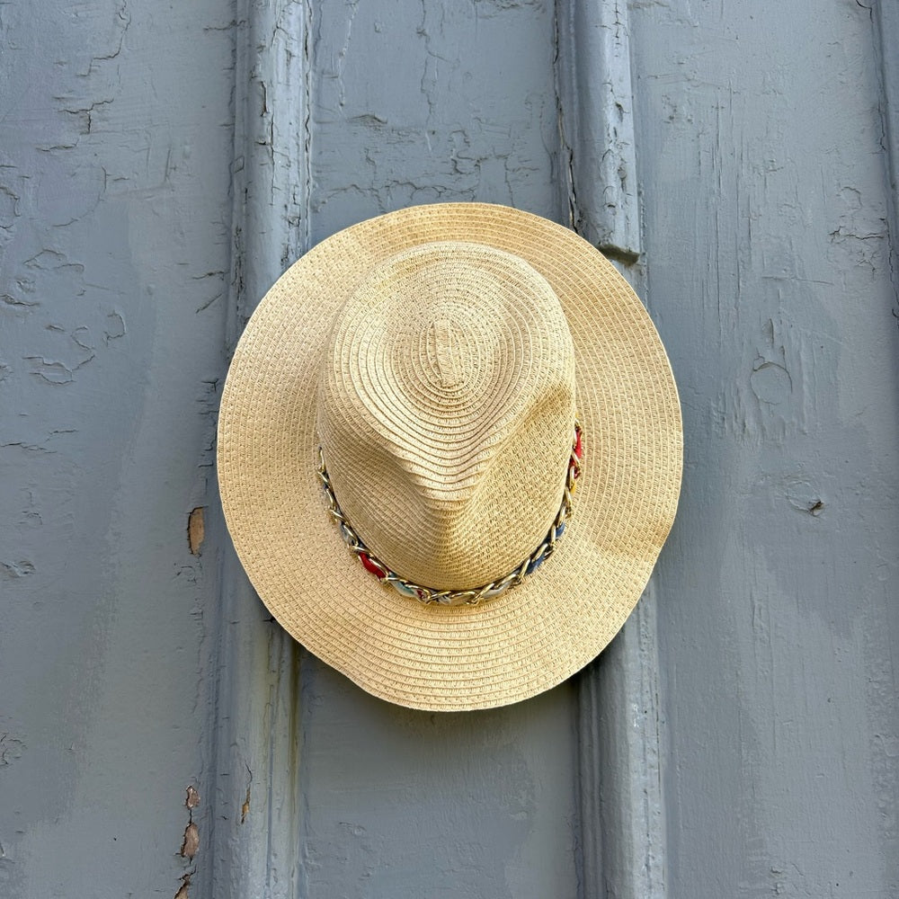 Charlie Paige Paper Woven Hat