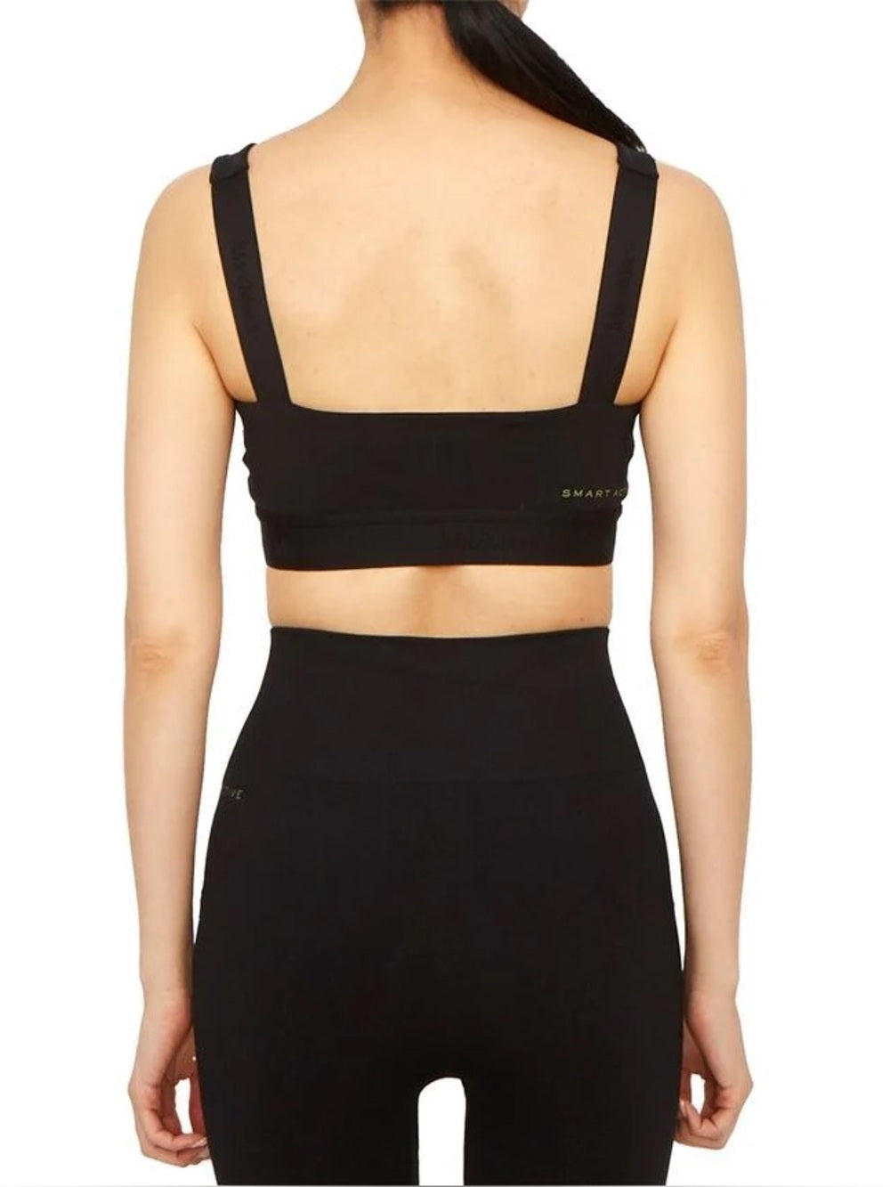 MaxMara Leisure Nerone Black Sports Bra, size M