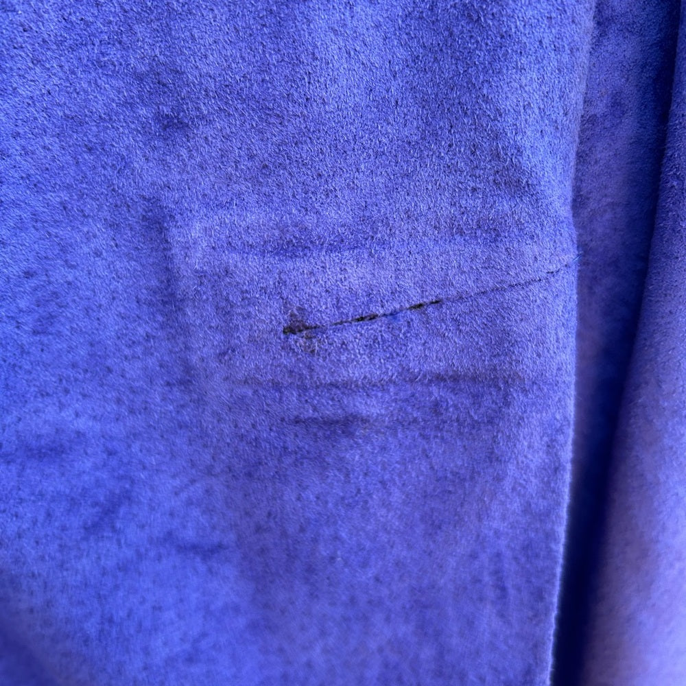 Danier Vintage 80’s Leather & Suede Skirt & Jacket set, Large