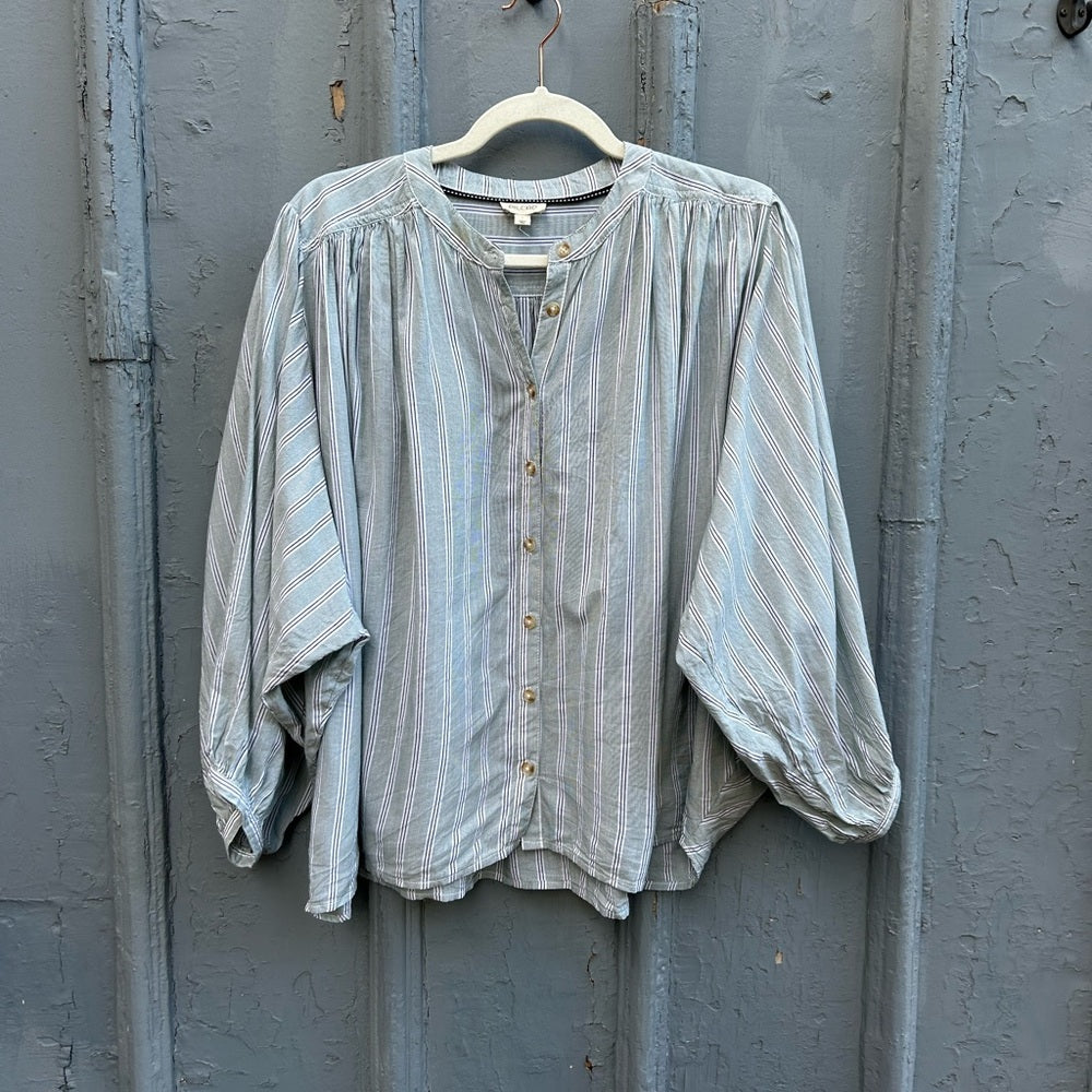 Pilcro The Sidney Batwing Blouse, Large