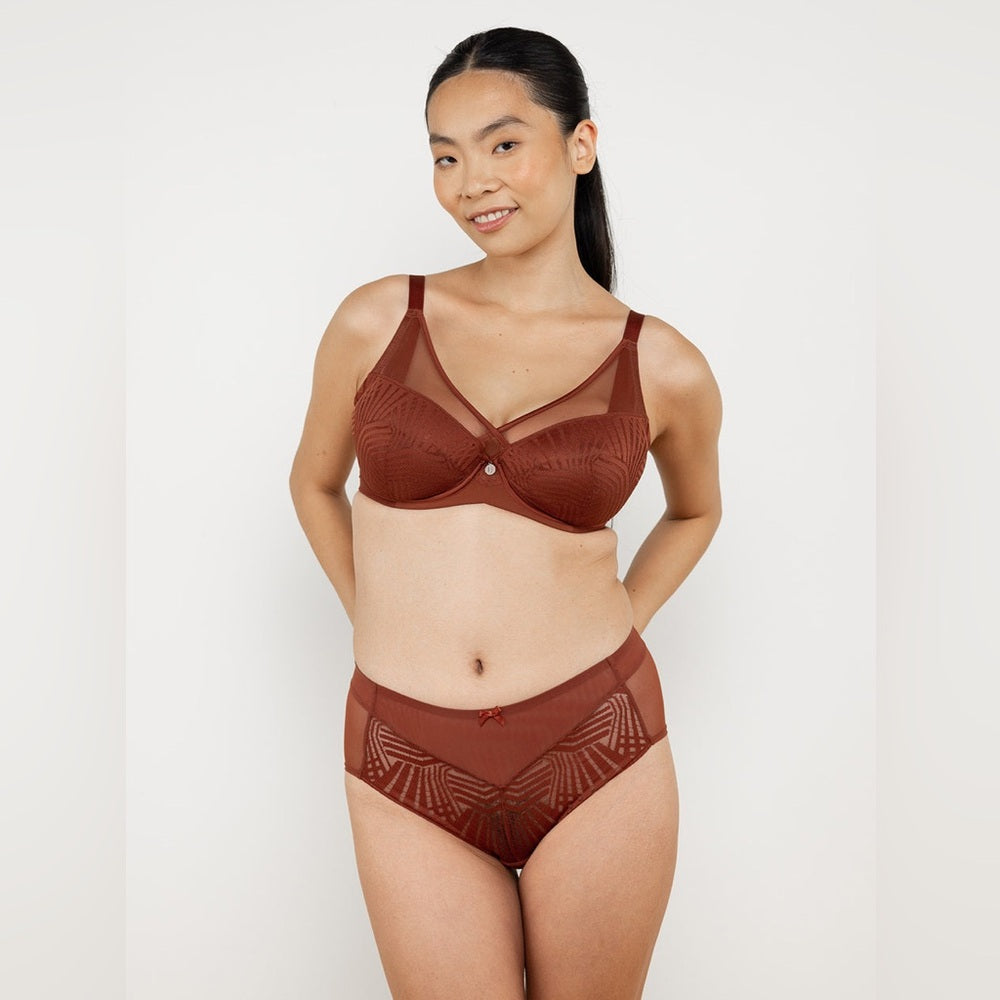 Understance Phoebe FlexWire Unpadded Full Coverage Bra, size 38 DDD