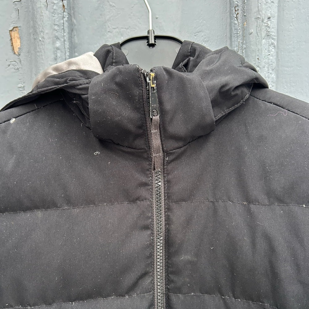 Columbia Youth Girls Black Puffer Down Filled Jacket Size7/8