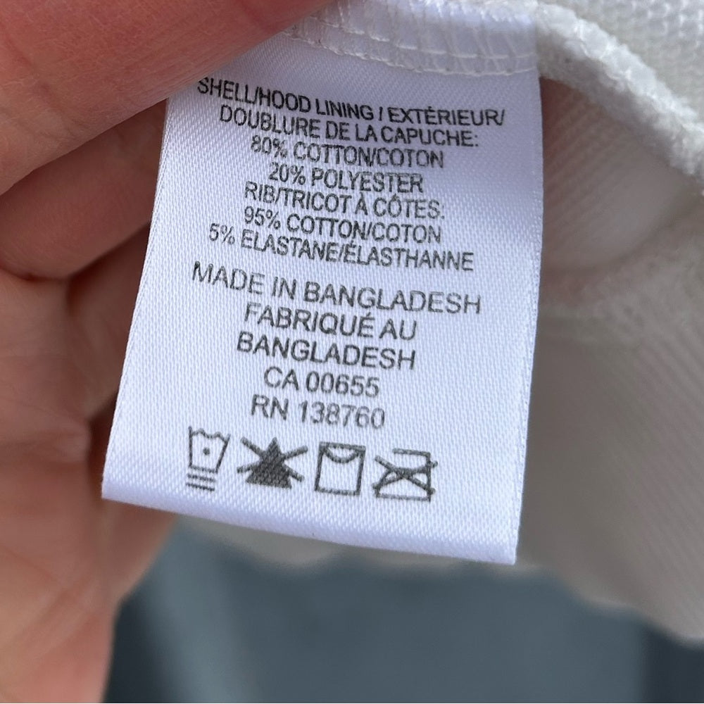 Vuarnet x Hyba White Hoodie, Small