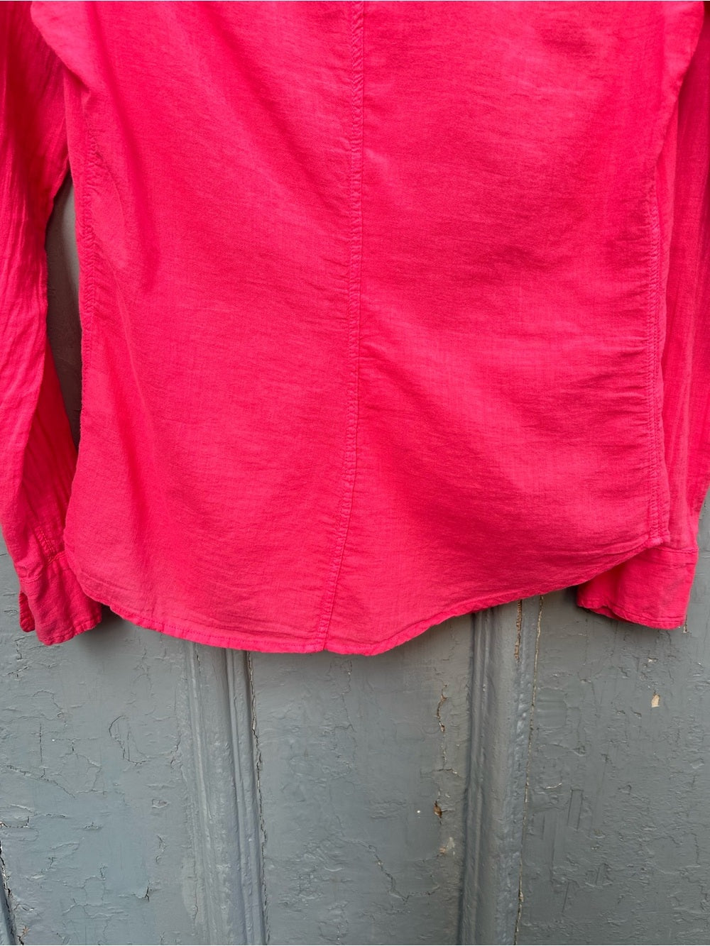 Frank & Eileen Raspberry Pink Button-down, Small