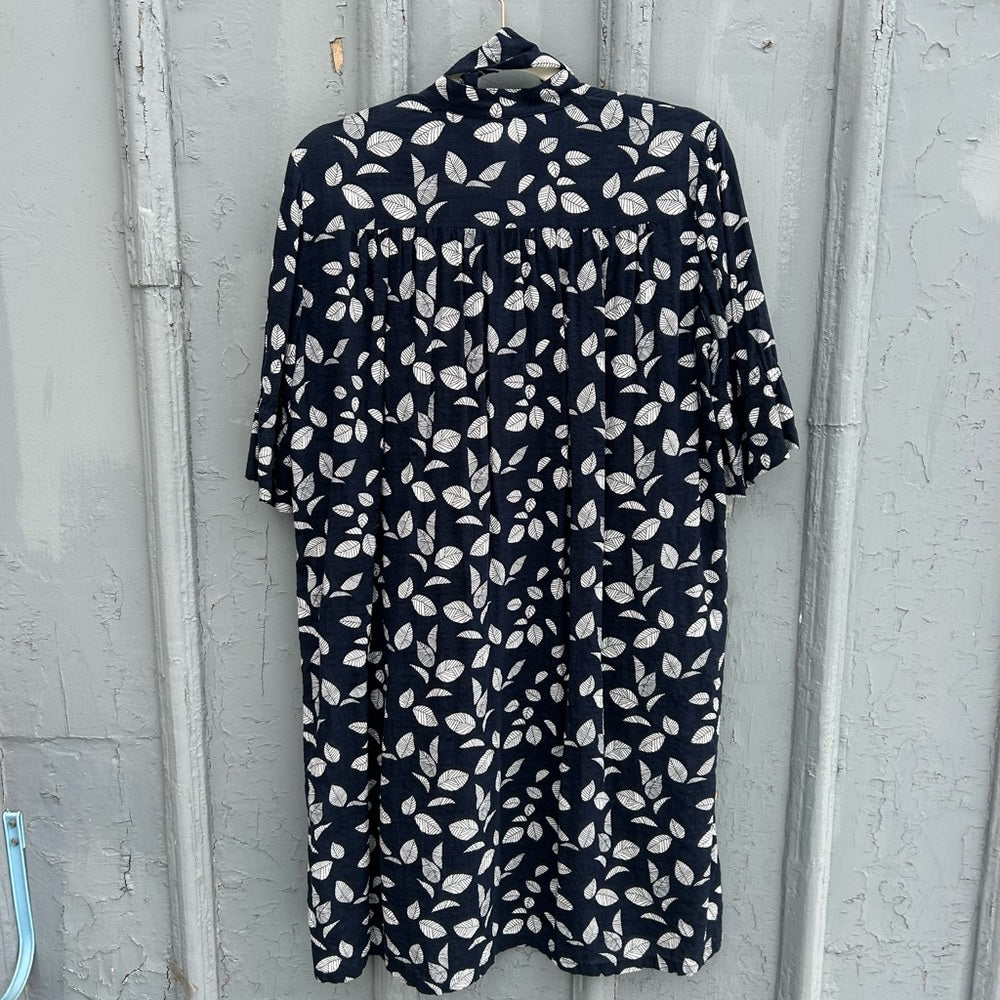 Willowmore botanical leaf tunic, size S/M