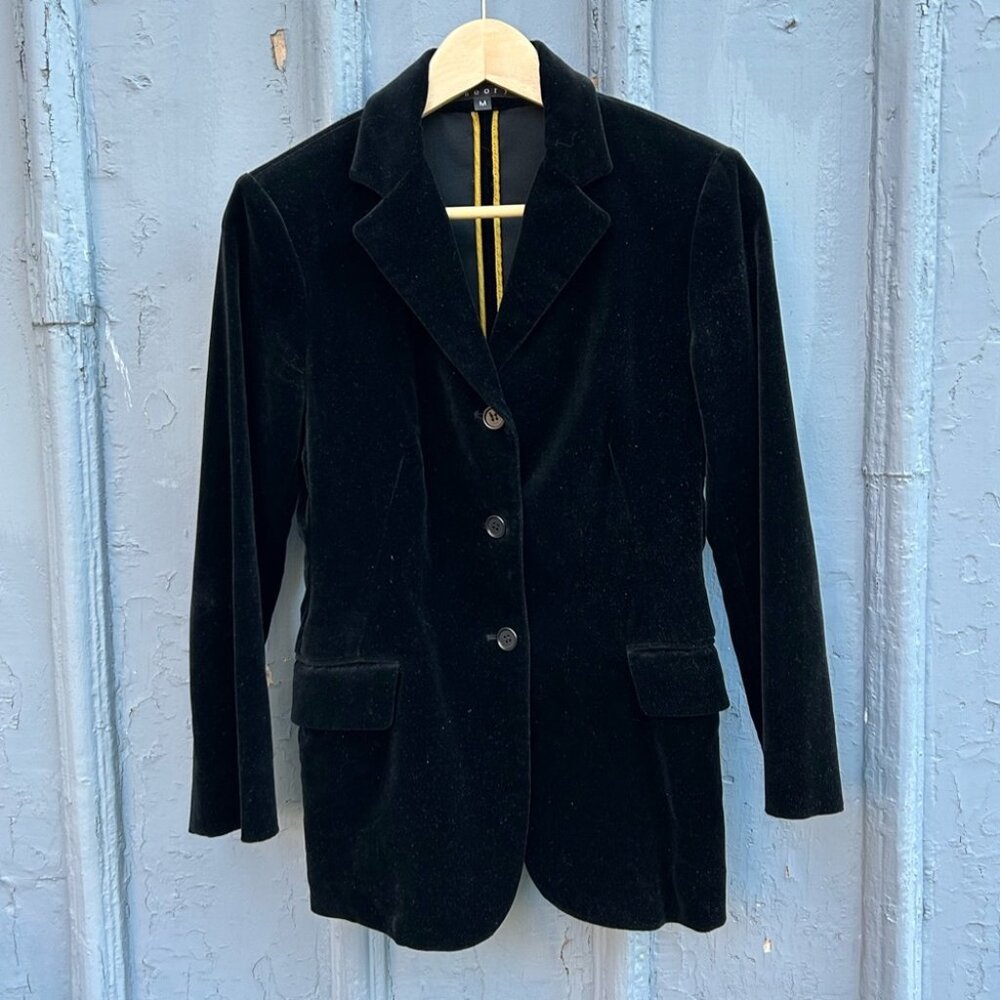 Theory Velvet Blazer, size M