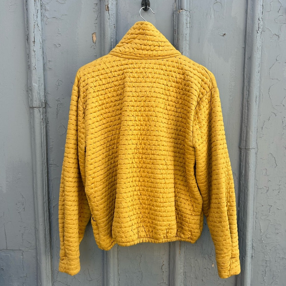 Melow by Melissa Bolduc Mustard Jamie jacket, size Large