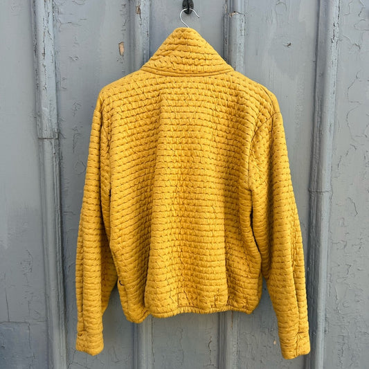 Melow by Melissa Bolduc Mustard Jamie jacket, size Large