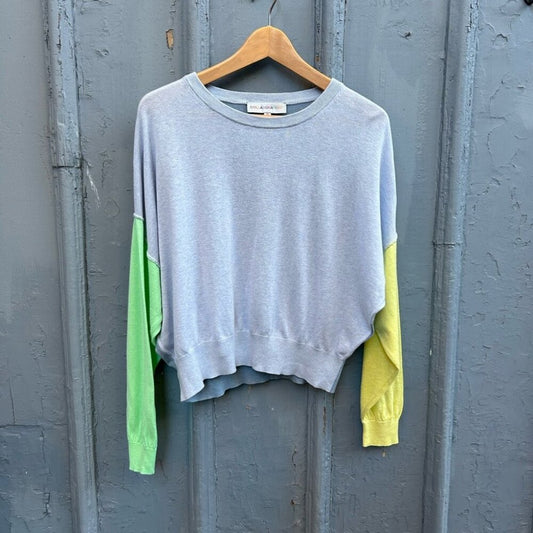 Collaboration Colour Block Sweater, Small (fits large)