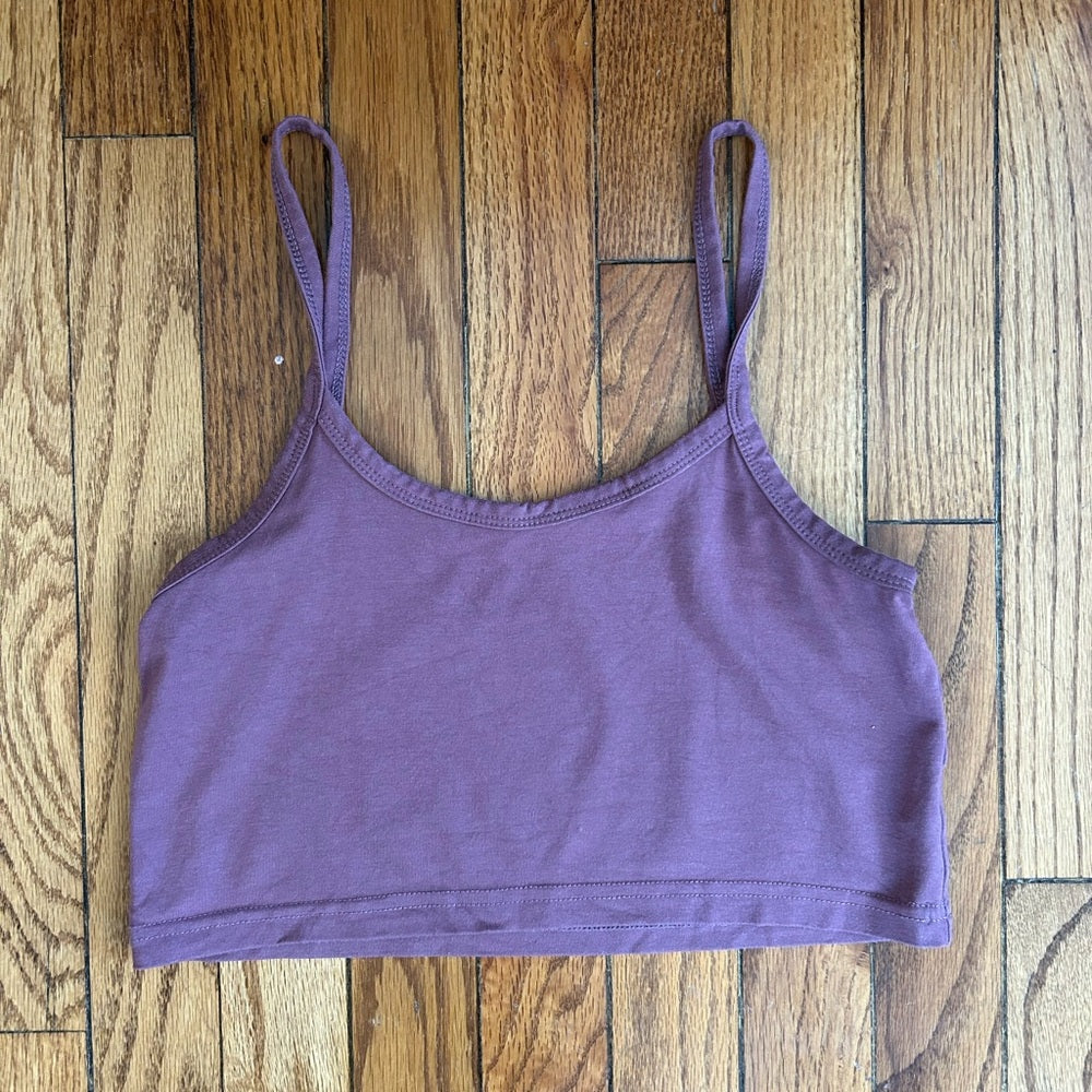 Sloomb Raven Lark Cami bra top, size M