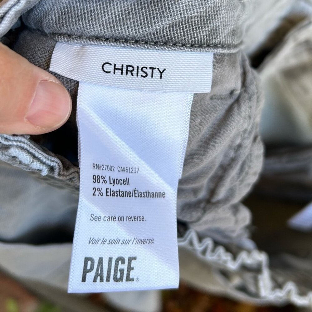 Paige Christy High Rise Jeans, size 29