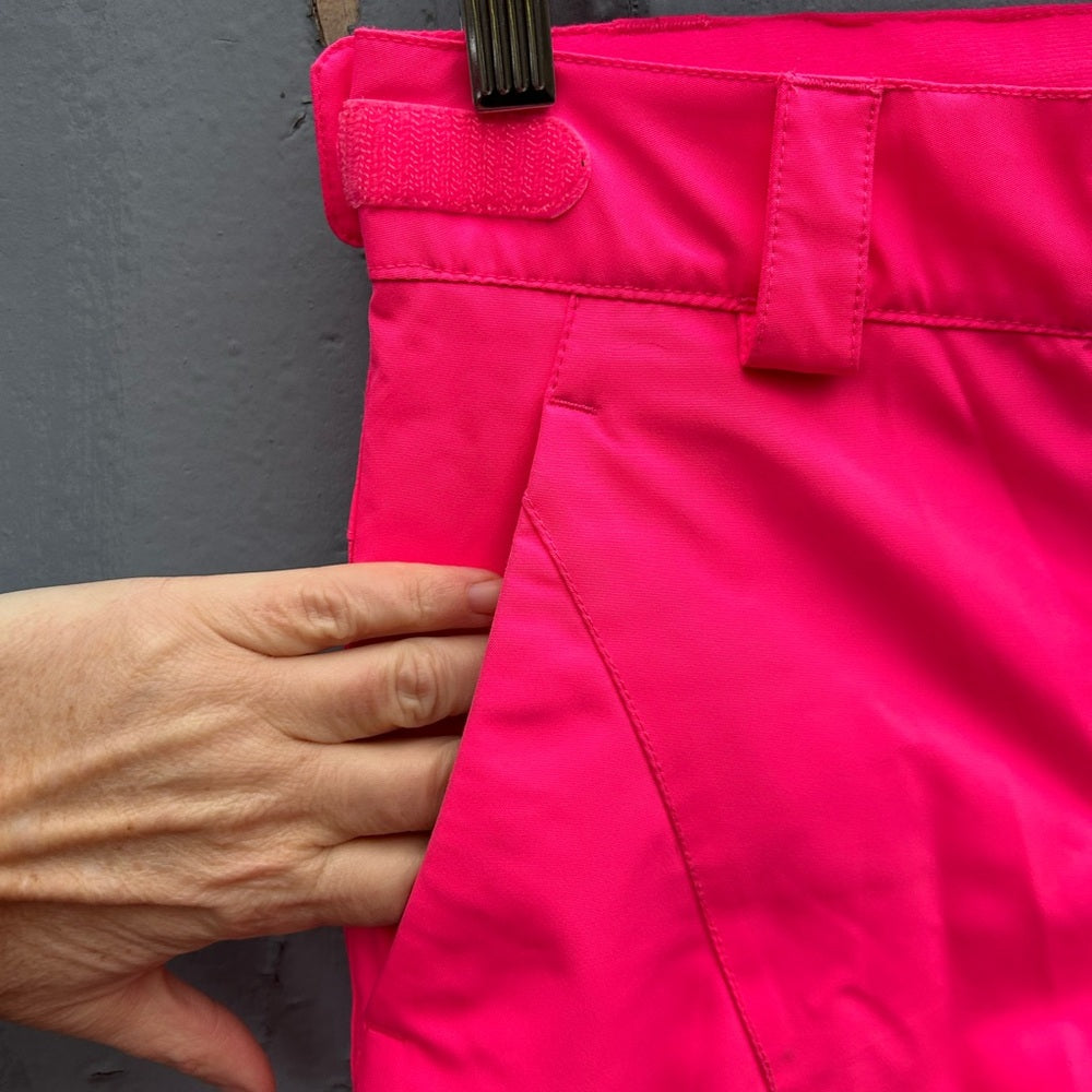 Spyder pink snow pants, size 12Y