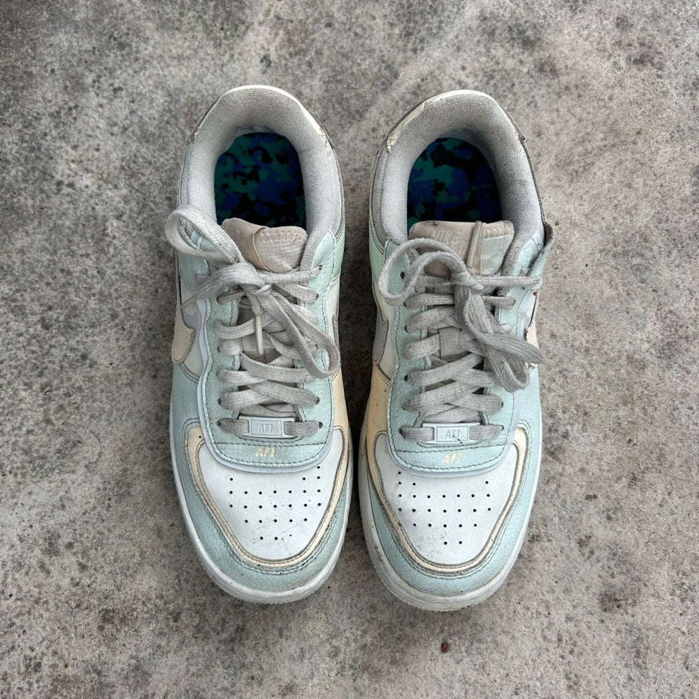 Nike Air Force Shadow “Sail Barely Green”, size 9 (40.5)
