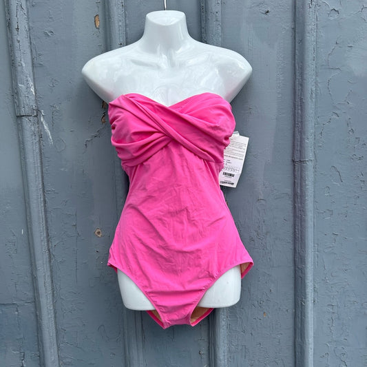 Diva Swim Strapless pink One Piece, BNWT, size 14