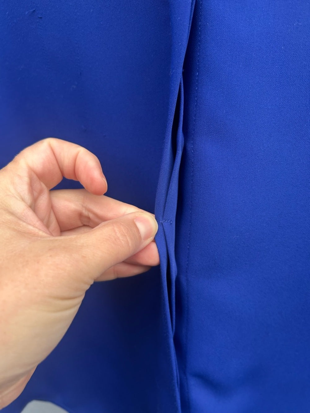 Aritzia Babaton Royal Blue Power blouse, Medium