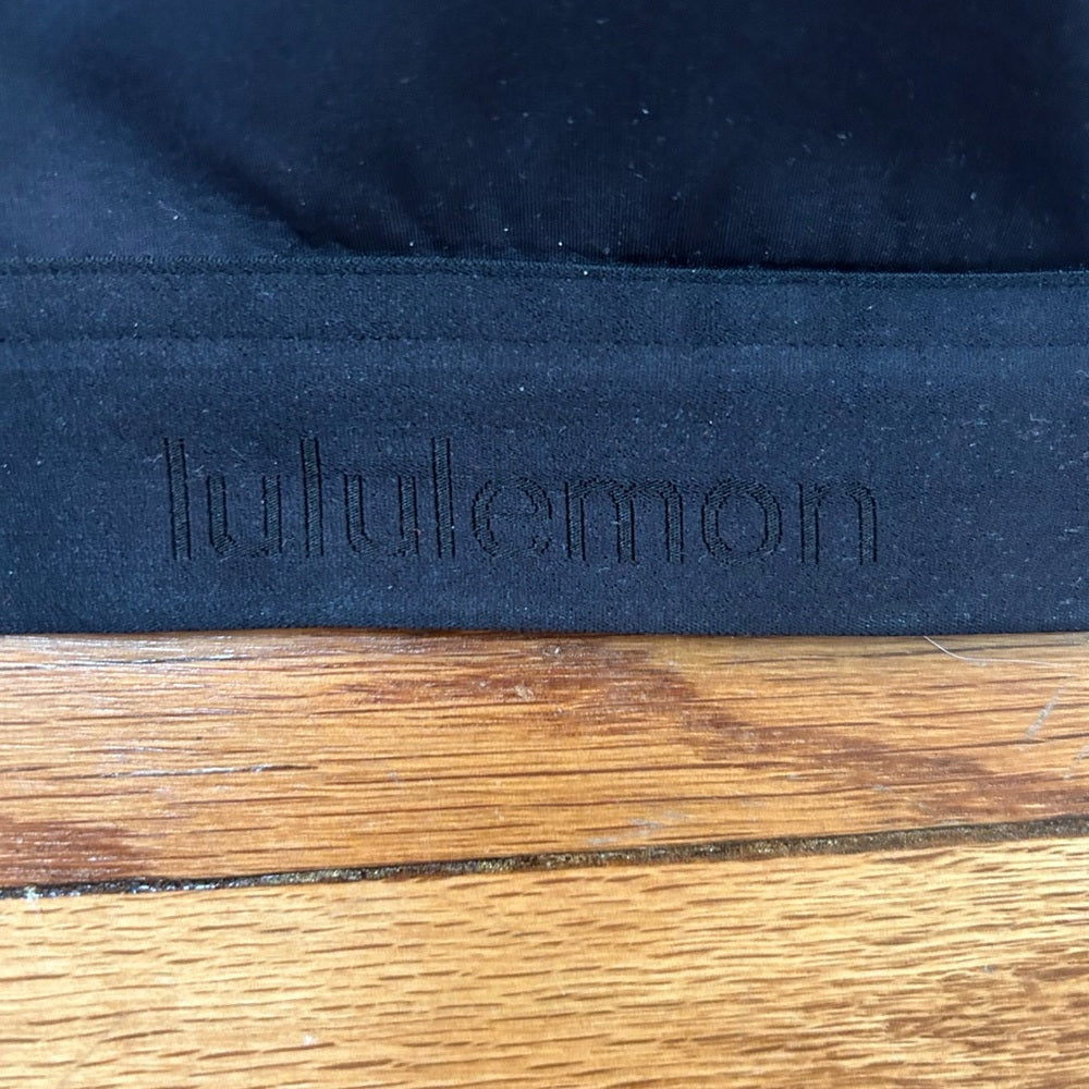 Lululemon Fine Form Bra Utility Black, 34/36 C