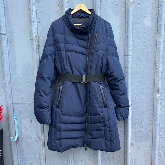 Oxygen Navy 3/4 length Parka, size XXL