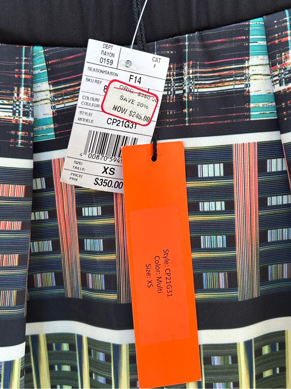 Clover Canyon Multi Pants, BNWT, size xs