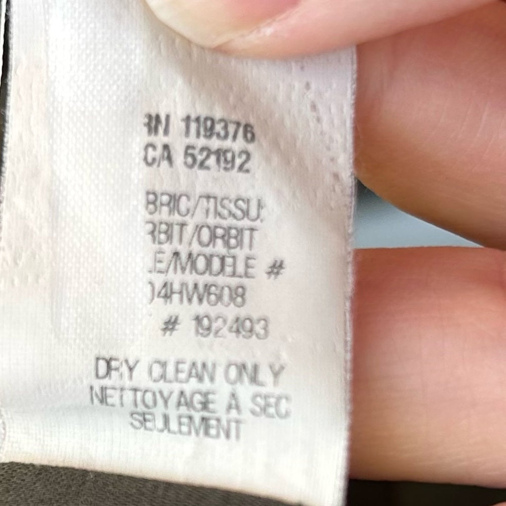 Helmut Lang Green sleeveless shift, size 8