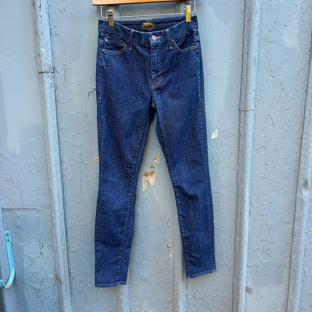 Mother The Looker High-Waisted Skinny Jeans, size 25