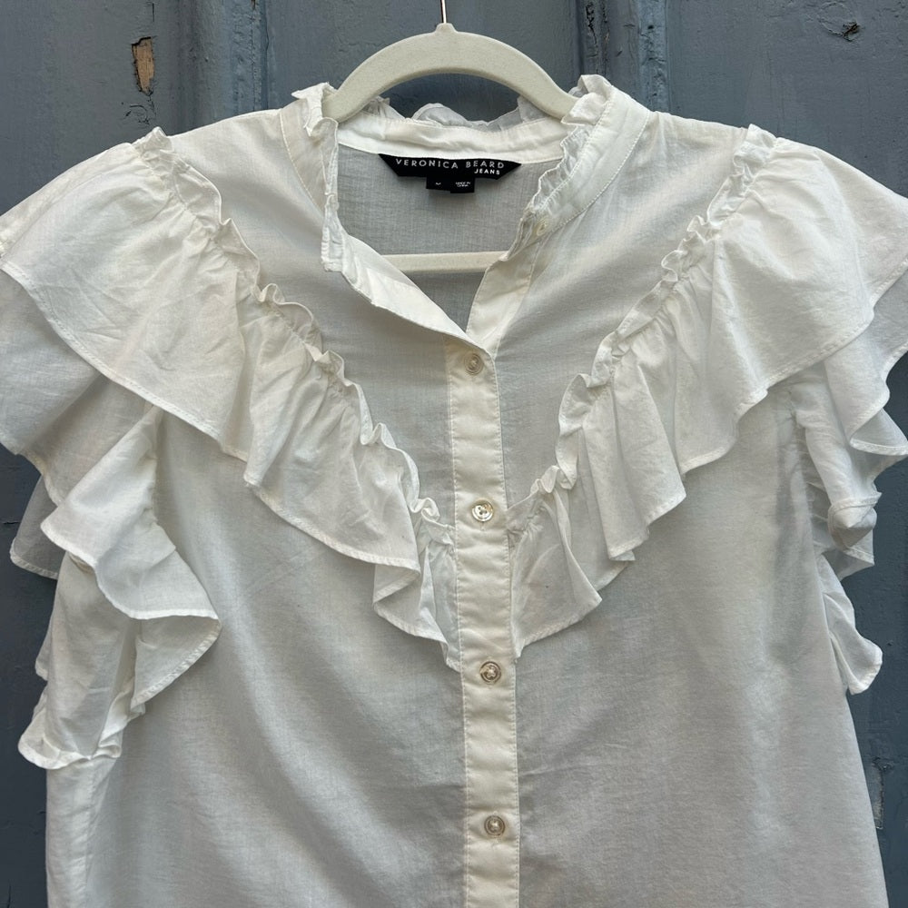 Veronica Beard Jaliyah Blouse, size M