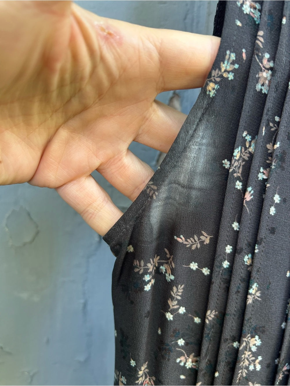 Allsaints Lolita Blume Silk Dress, size 4