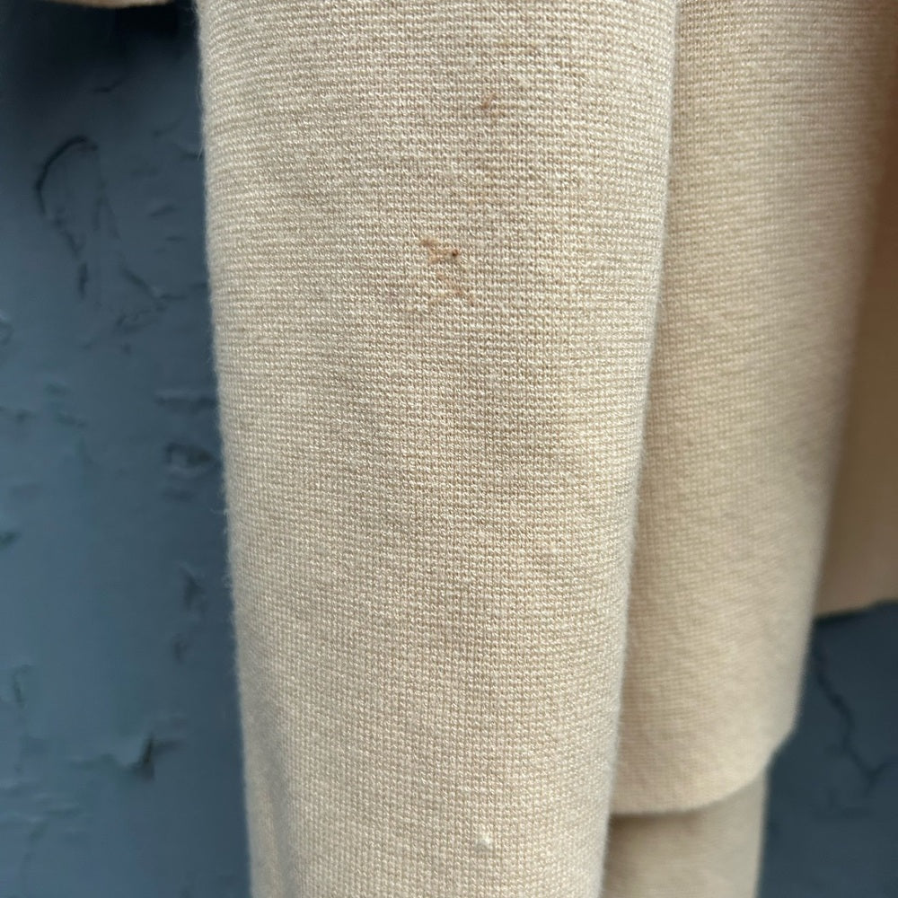 Soia & Kyo Cream Aster Long Wrap Front Cardigan, size M