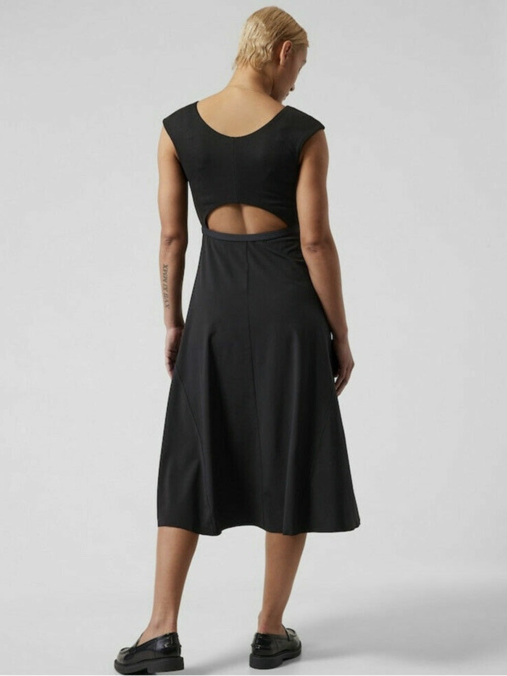 Athleta black Ryder Dress, size M
