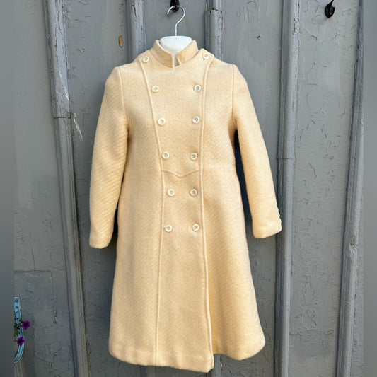 Yves Saint Laurent Jeunesse Vintage Wool Coat, size 2/4