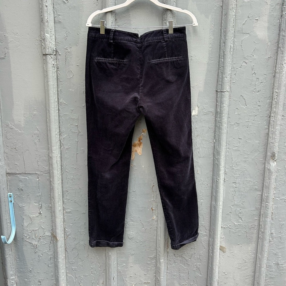 Massimo Dutti Blue Navy Cords, size 6