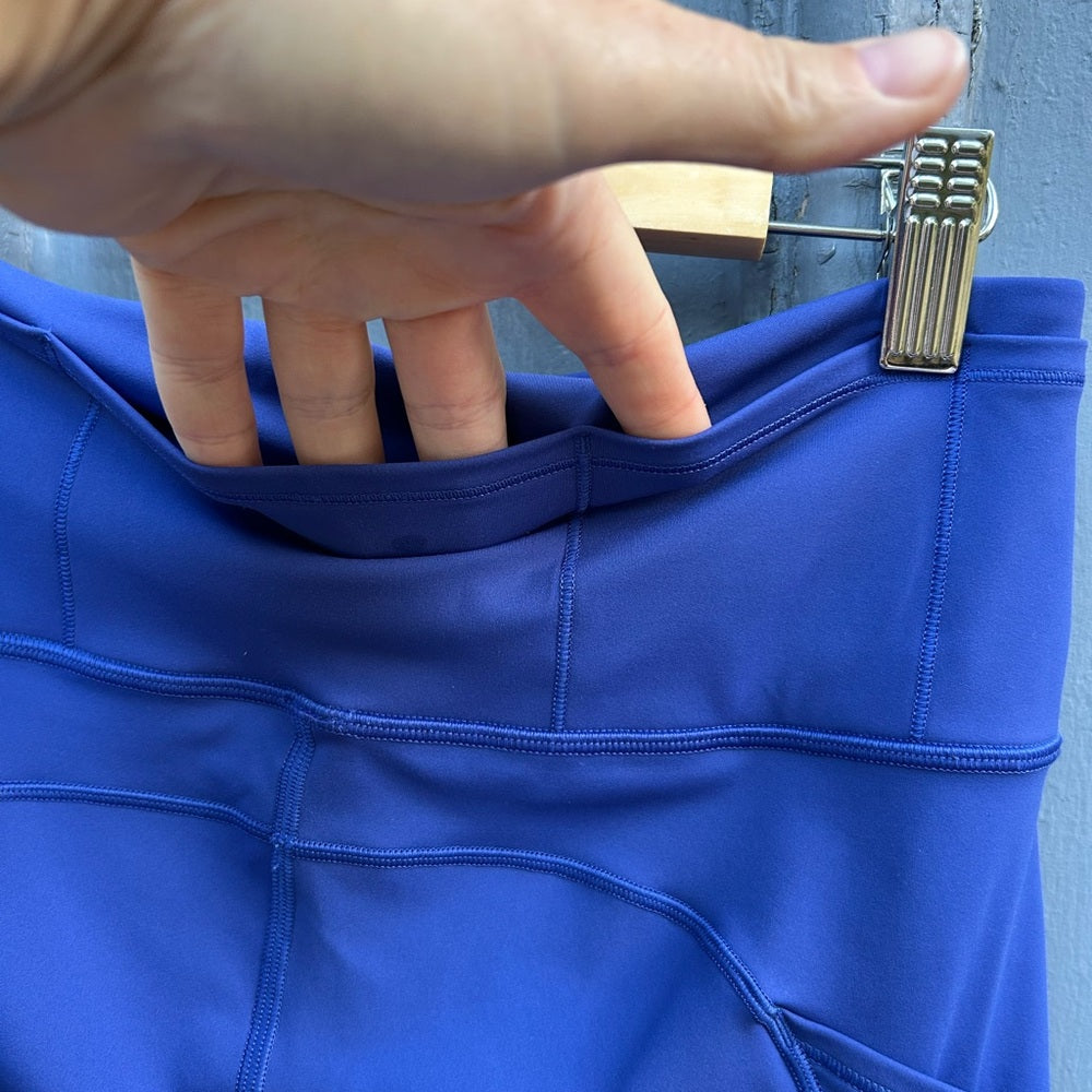 Lululemon fast and free crop, size 6