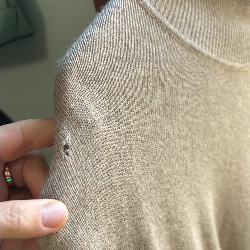 Repeat Cashmere Wool turtleneck sweater, Small