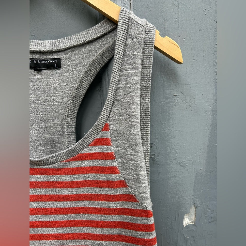 rag & bone striped tank, Large
