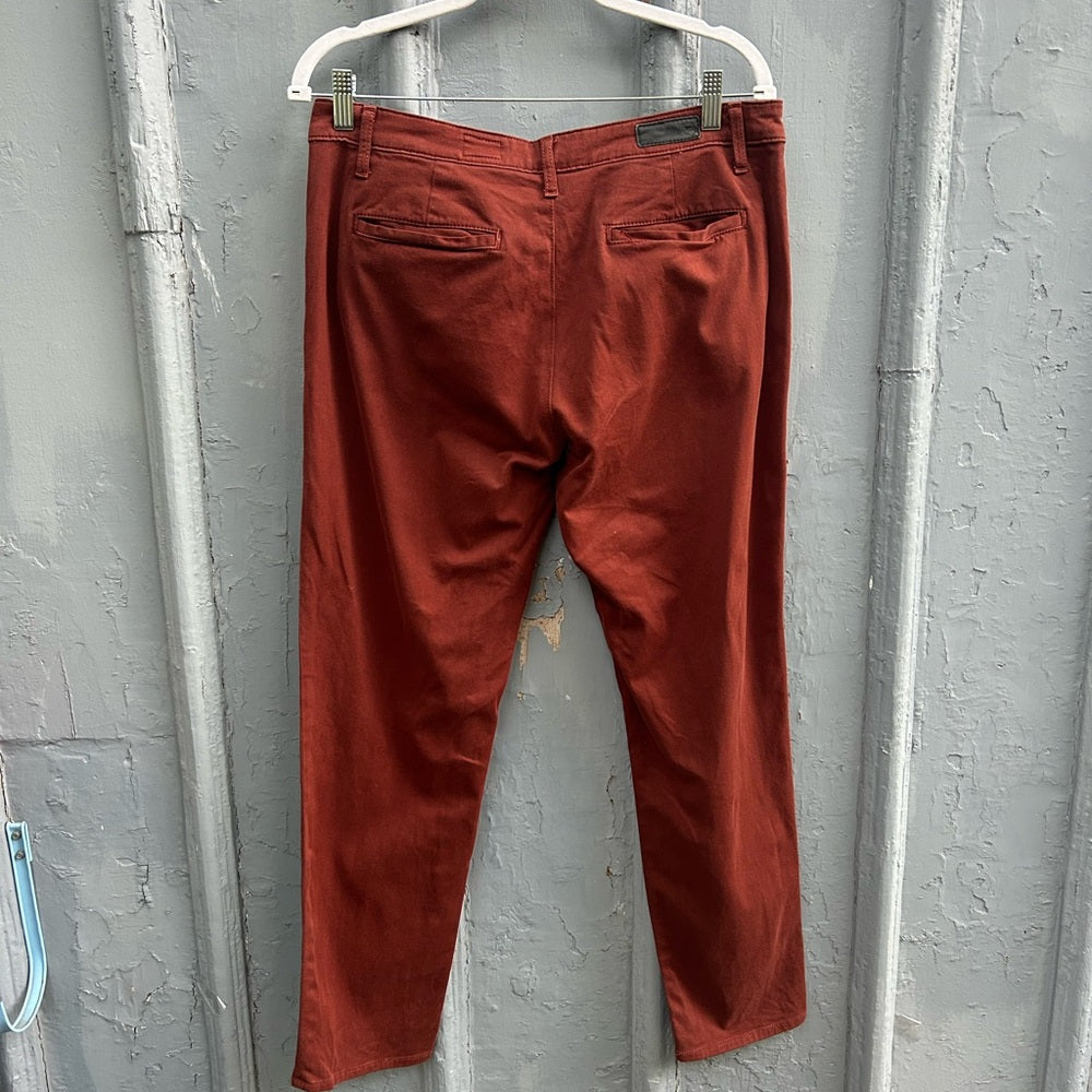 AG Caden Burgundy trouser, size 29