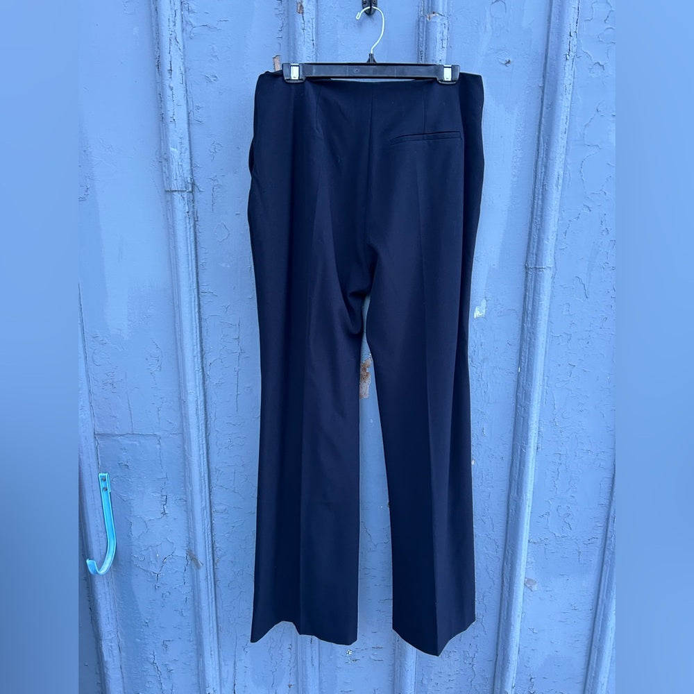 Nanushka Tulip Cady Flared Pants with Slit, size XL