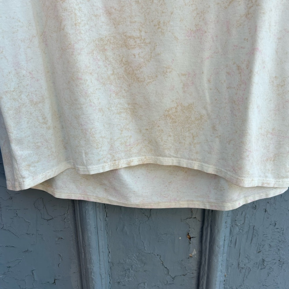 Lululemon Back in Action Long Sleeve Marmoleado TieDye White Opal Cafe, approx 8