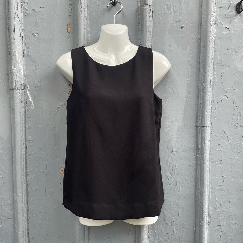 J Crew Black Scoop Neck Tank Top, BNWT, size 2