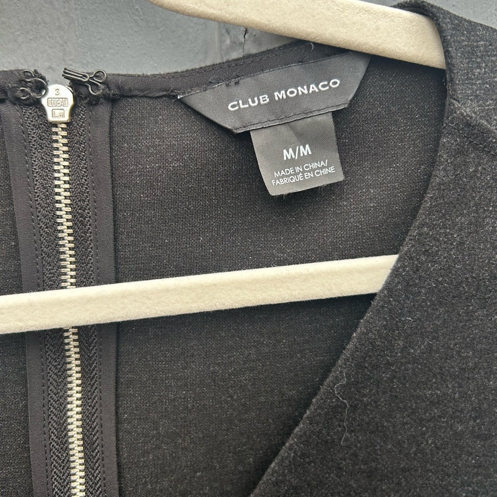 Club Monaco Black Knit Dress, Size M