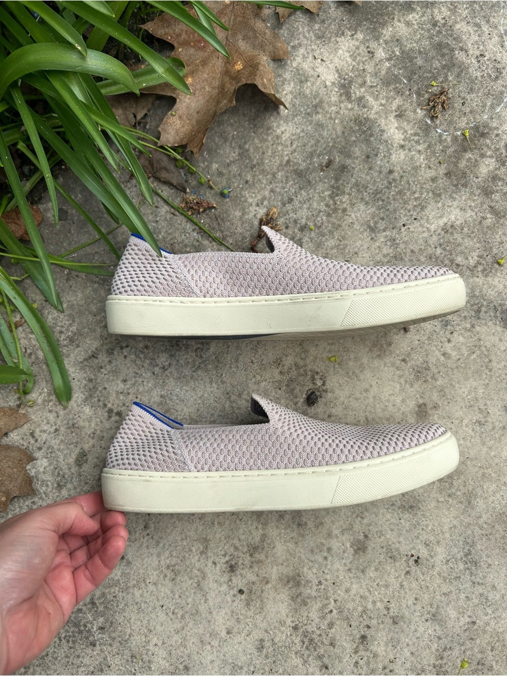 Rothy’s The Original Slip On Sneaker Lilac, Size 7