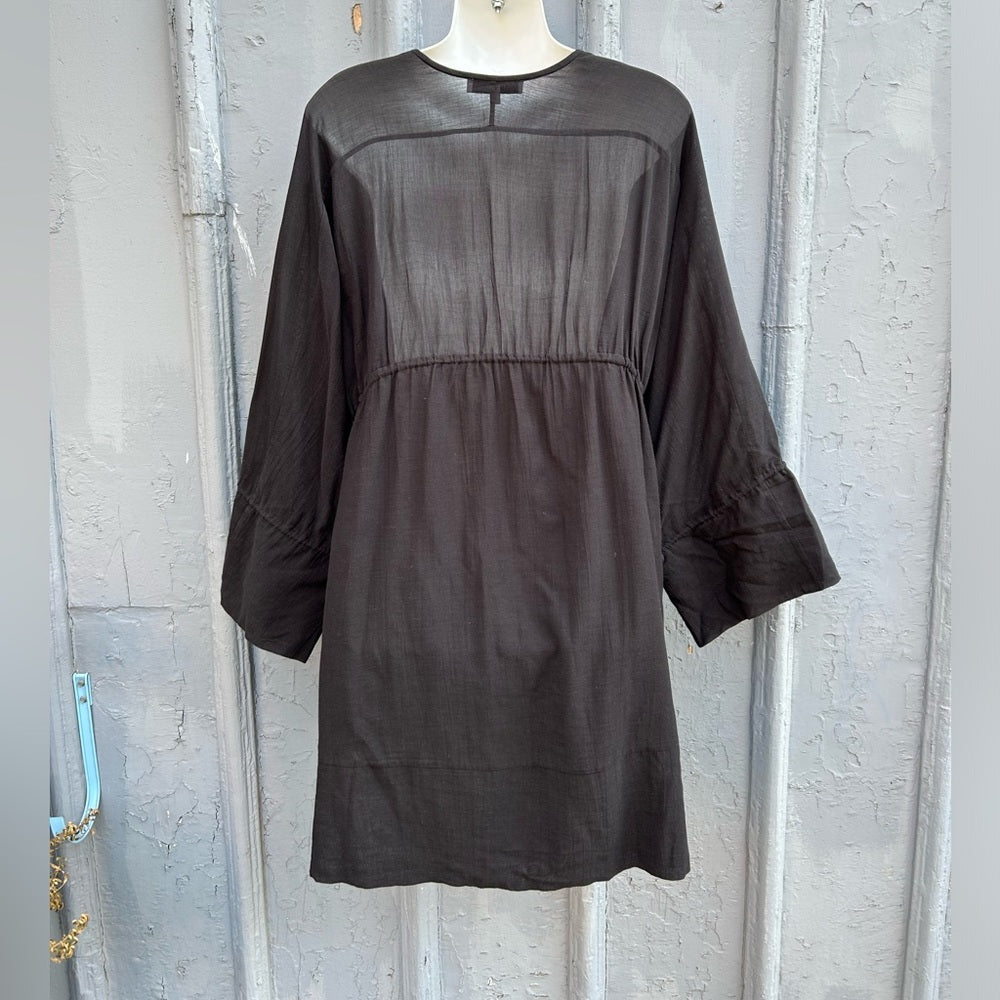 IRO Black Gauzy July Tunic, size 38 (US6)