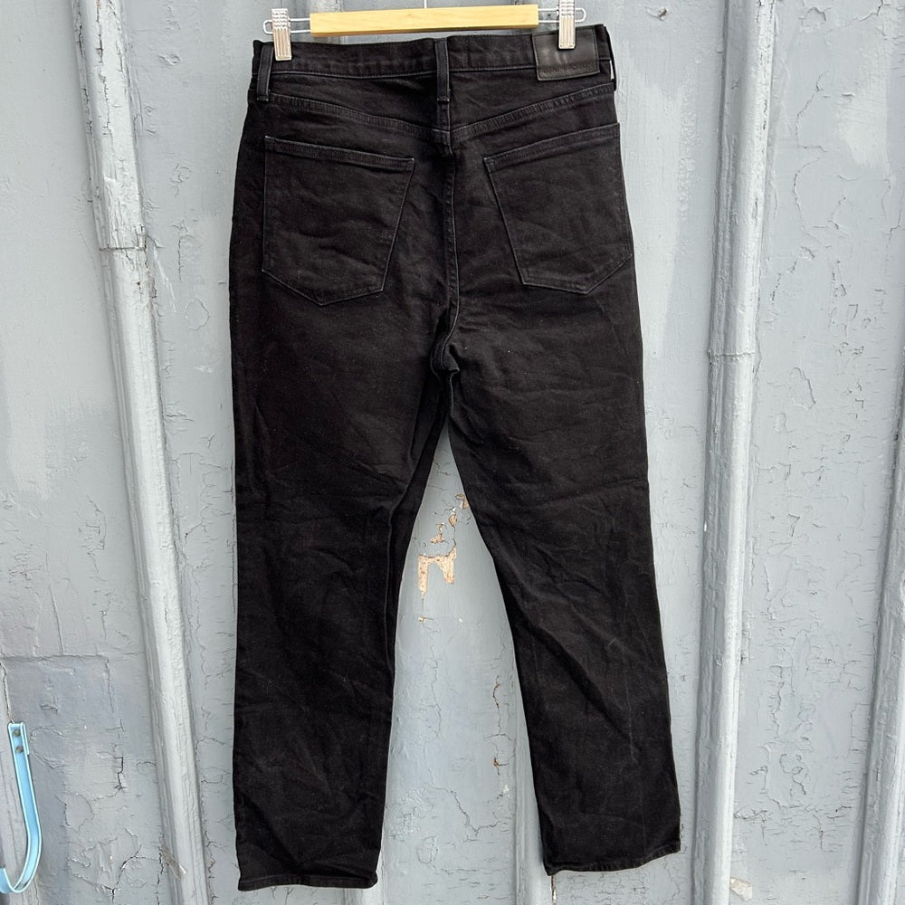 Denim Forum The Arlo Hi-Rise Straight 30L Jean, size 30