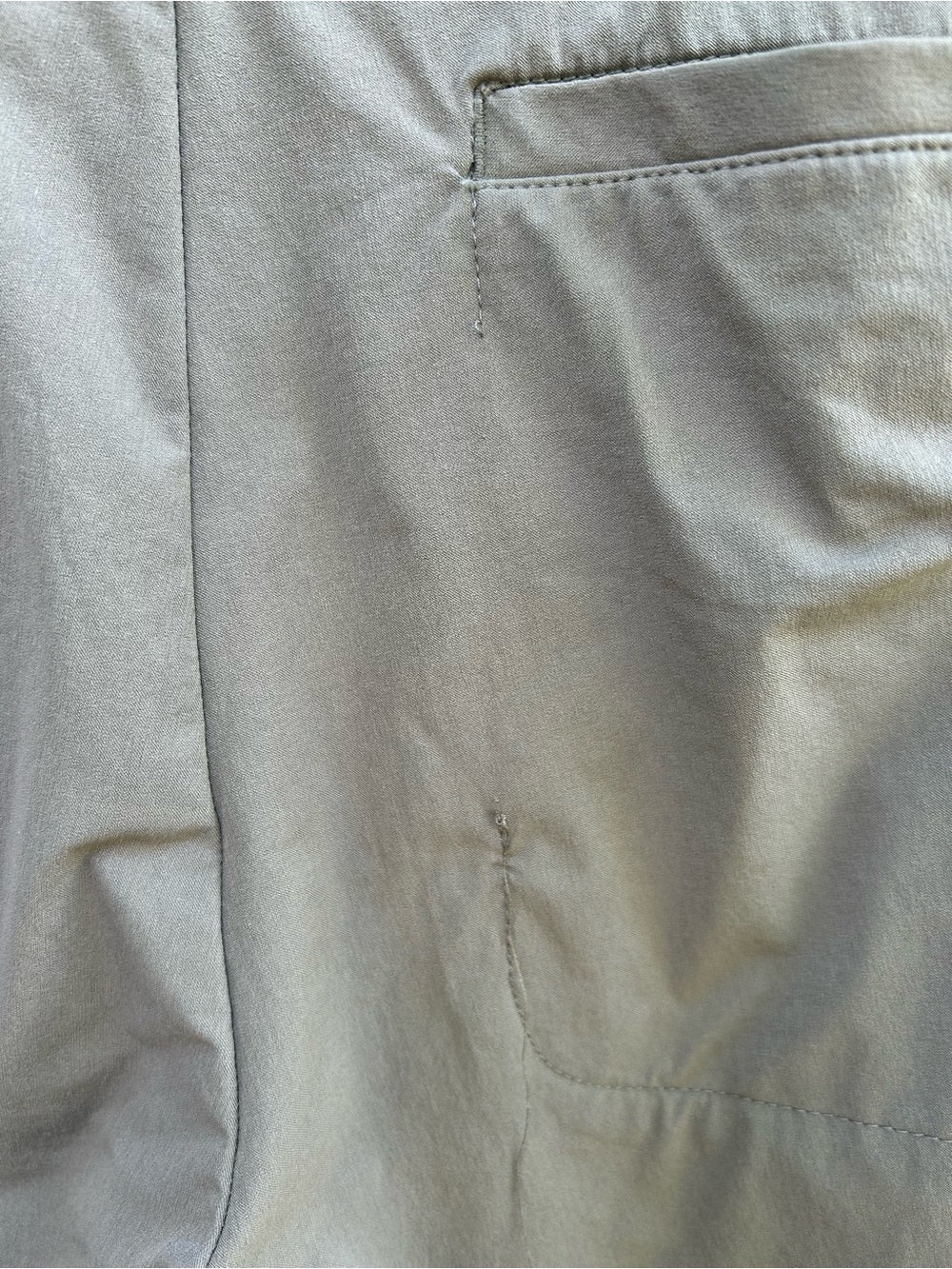 Fig Khaki Nylon trousers, size 8