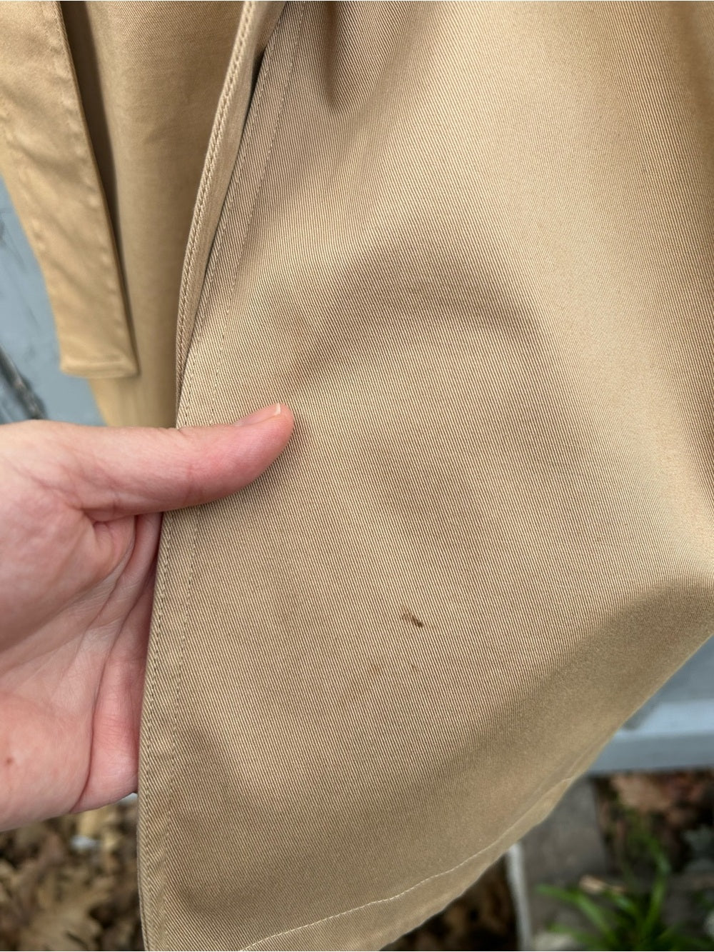 Babaton Santiago Trench, size Small