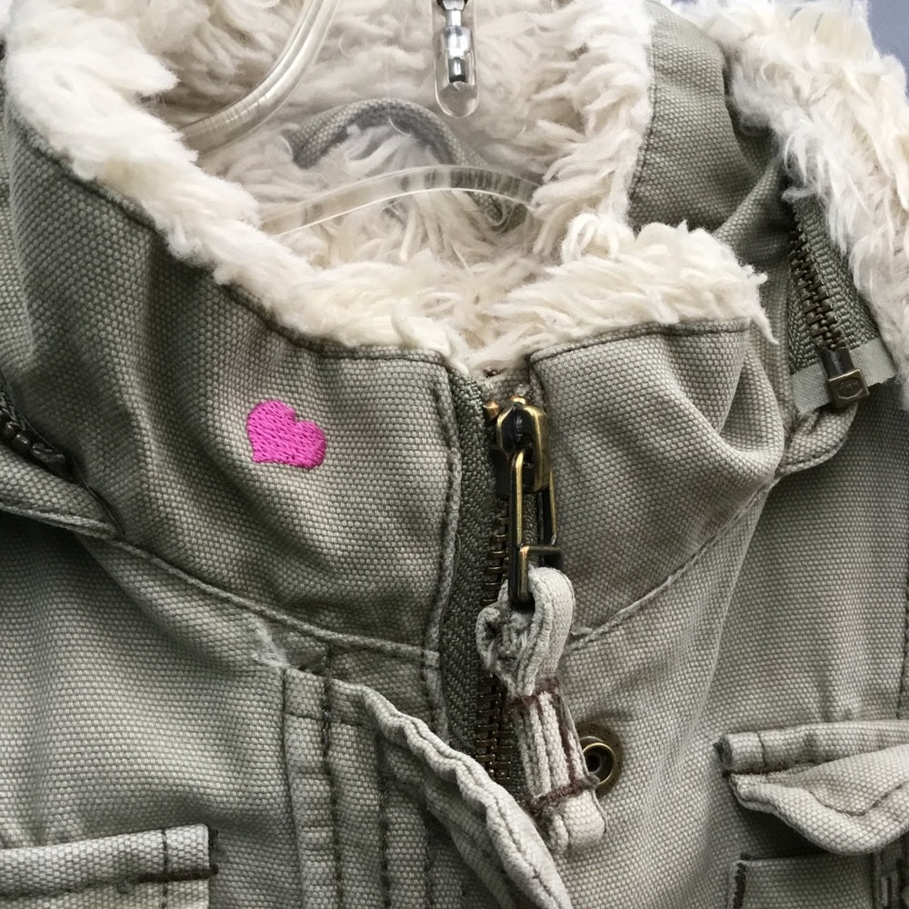 Gap Jeans toddler furry army parka, size 3T