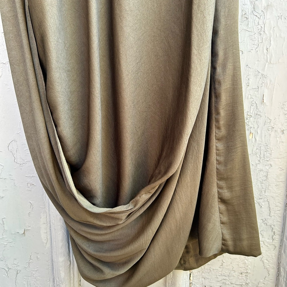 Helmut Lang Green sleeveless shift, size 8