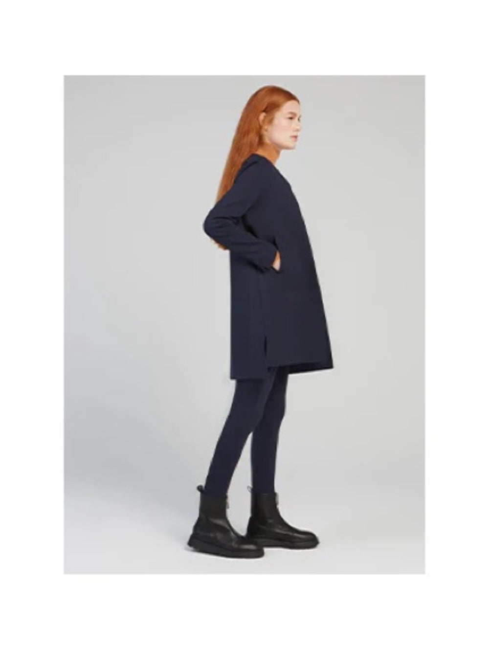 FIG Clothing Black Aly Blazer Cardigan, size M