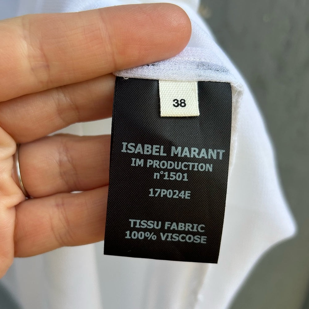 Isabel Marant Étoile Dorset Chic Linen Dress, size 38 (US M)